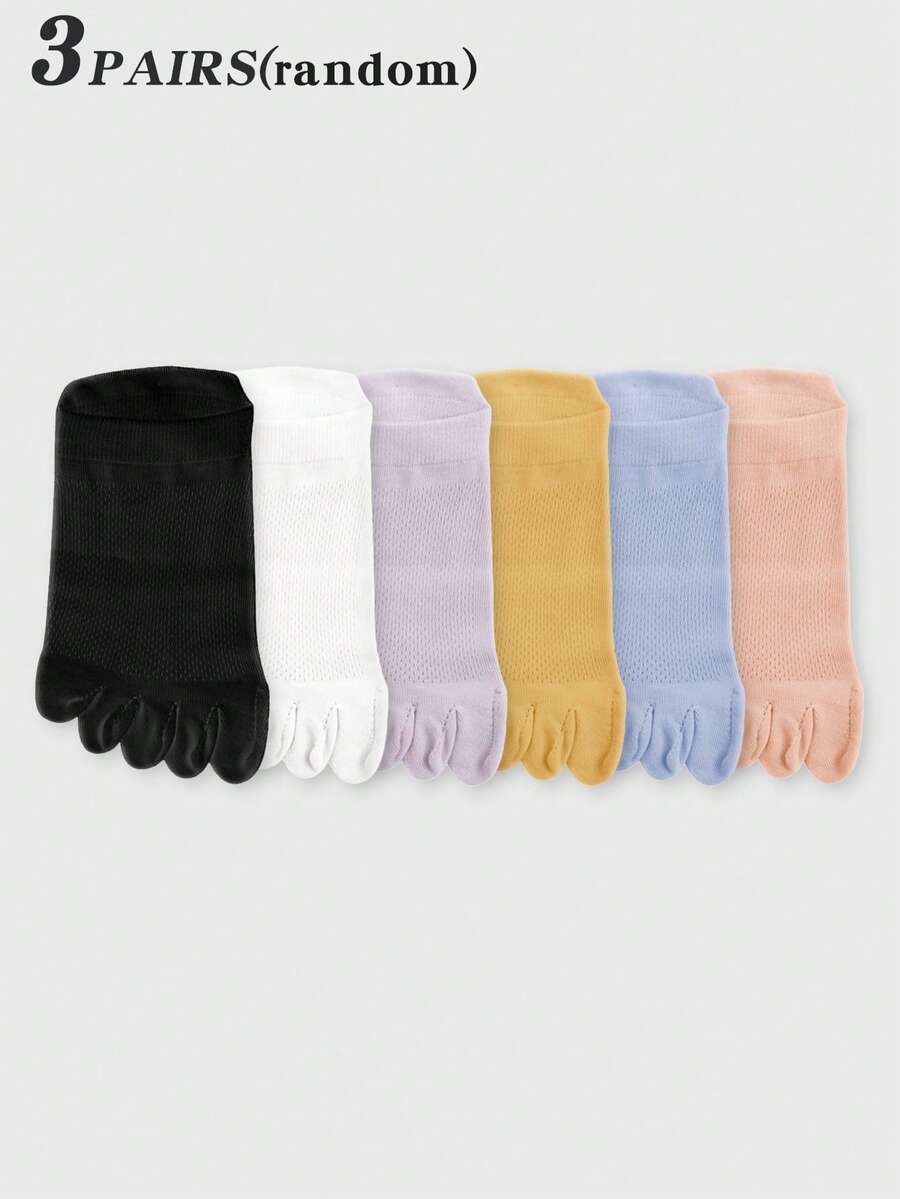 3 Pairs White Mesh Toe Socks F - Ankle Sock Low Cut incelemesi ve fiyatı