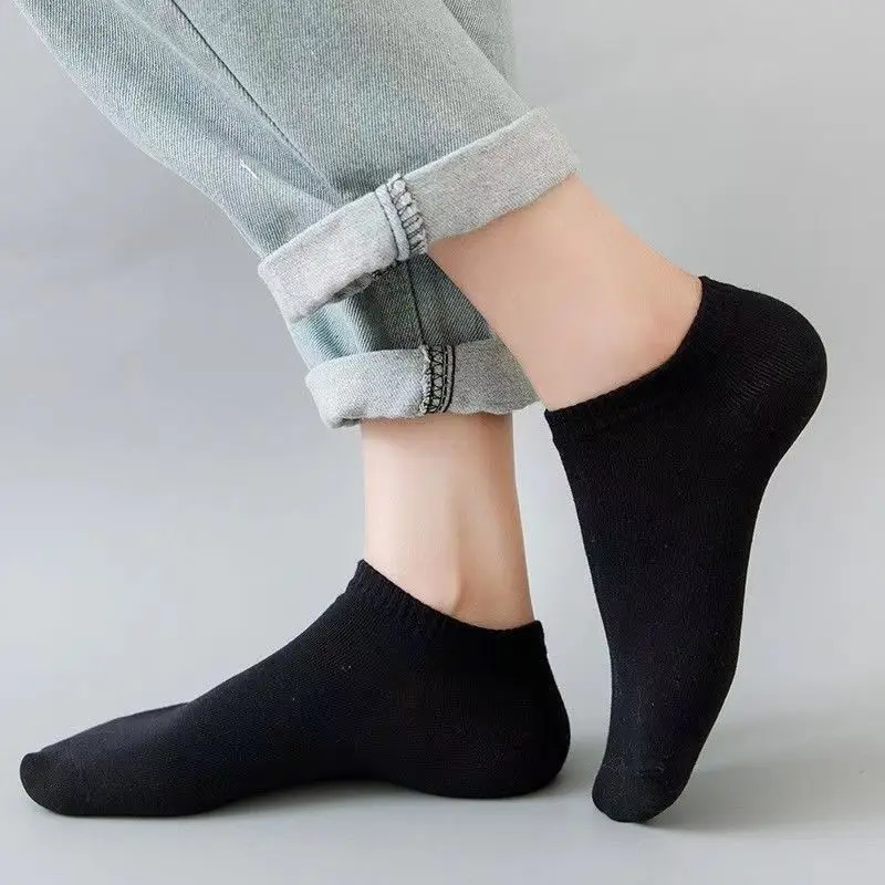 5 Pairs Unisex Casual Plain Co - No Show Sock Women incelemesi ve fiyatı