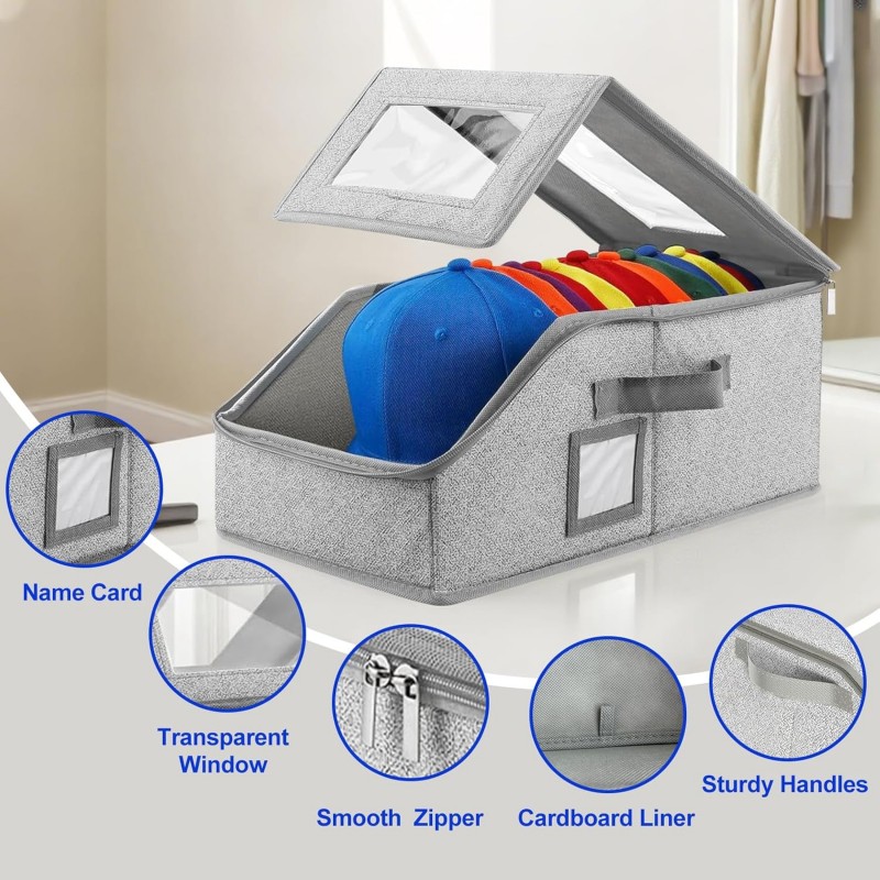 Foldable Zipper Baseball Cap S - Sock Organizer Tray incelemesi ve fiyatı