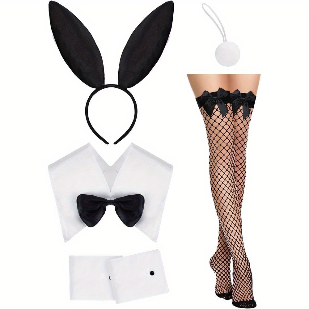 WomenCostume Set Black Bunny E - Fishnet Stocking Women incelemesi ve fiyatı