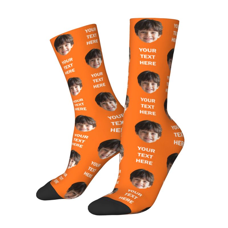 Personalized Photo Text Custom - Dress Sock Men incelemesi ve fiyatı