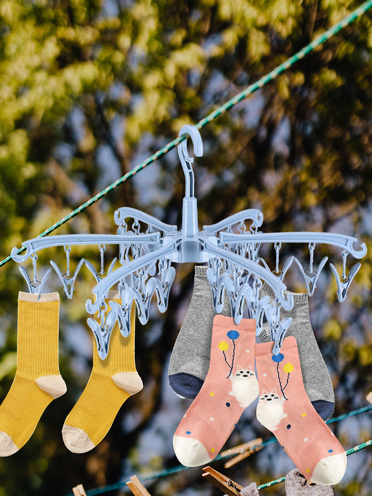 24 Clips Folding Clothes Dryer - Sock Organizer Tray incelemesi ve fiyatı