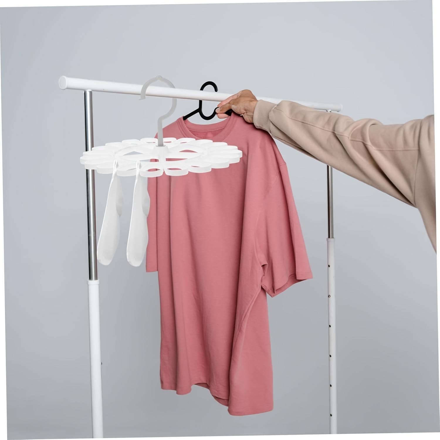 Round Drying Rack Large Capaci - Sock Organizer Tray incelemesi ve fiyatı