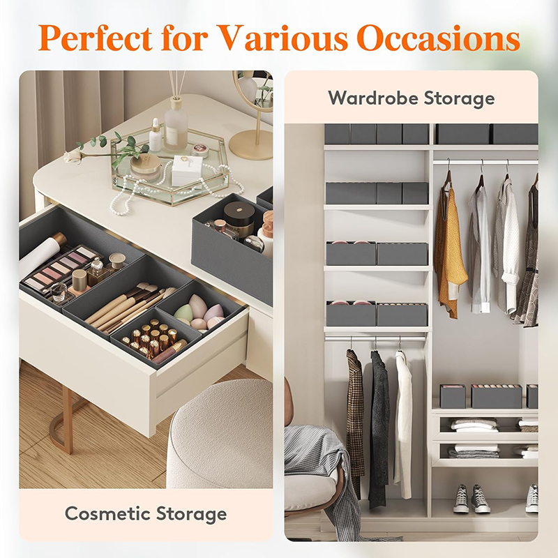 Drawer Organizer Non-woven Fab - Sock Organizer Tray incelemesi ve fiyatı
