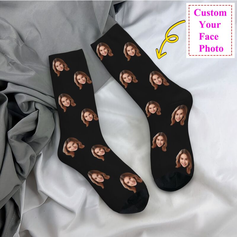 Personalized Custom Face Photo - Dress Sock Men incelemesi ve fiyatı