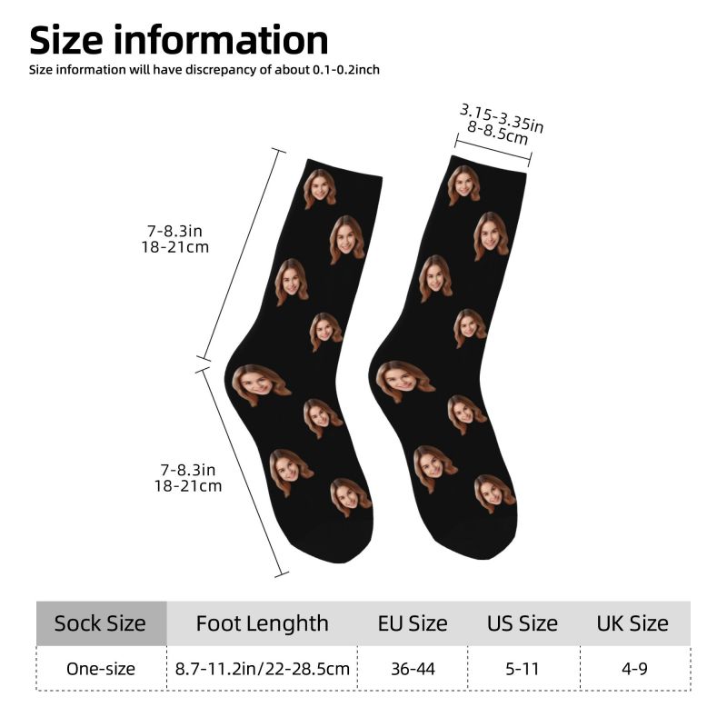 Personalized Custom Face Photo - Dress Sock Men incelemesi ve fiyatı