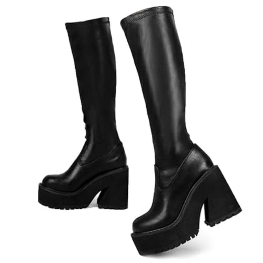 AMINUGAL Womens Elastic Knee H - Knee High Sock Women incelemesi ve fiyatı