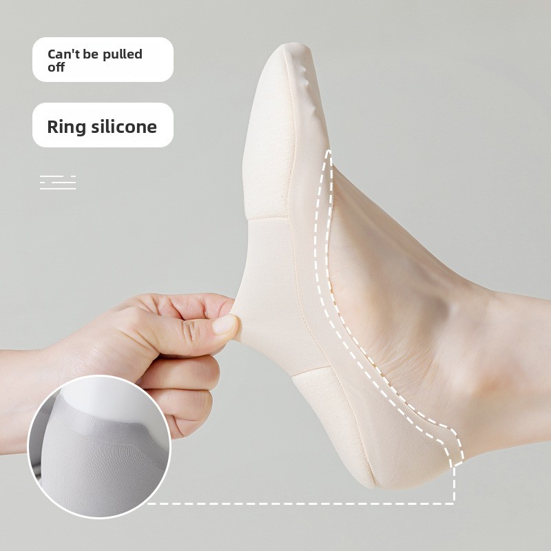 5Pair-Set Non-Slip Women Invis - Invisibility Sock Loafer incelemesi ve fiyatı