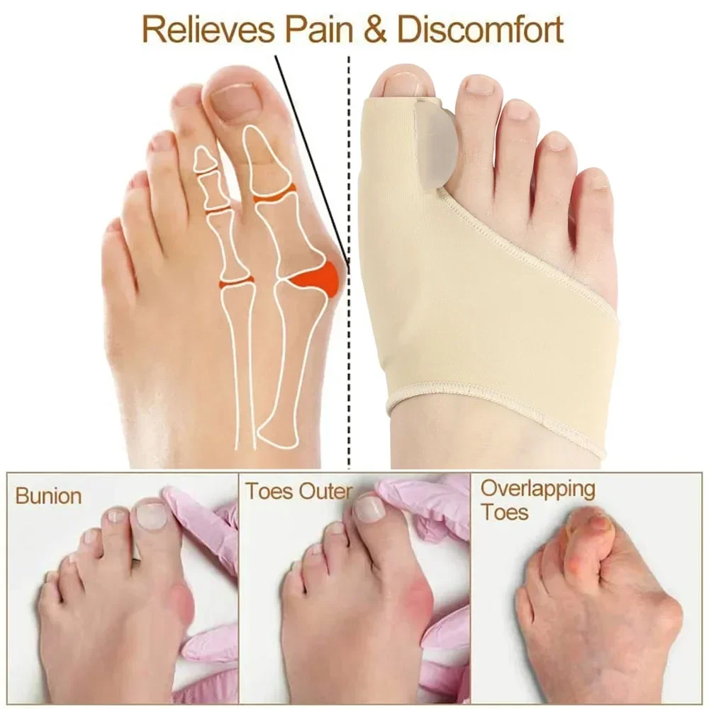 1/2Pair Toe Separator Hallux V - Ankle Brace Sock incelemesi ve fiyatı
