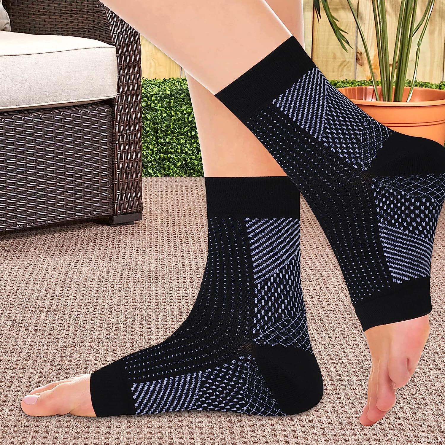 1Pair Ankle Brace Compression  - Ankle Brace Sock incelemesi ve fiyatı
