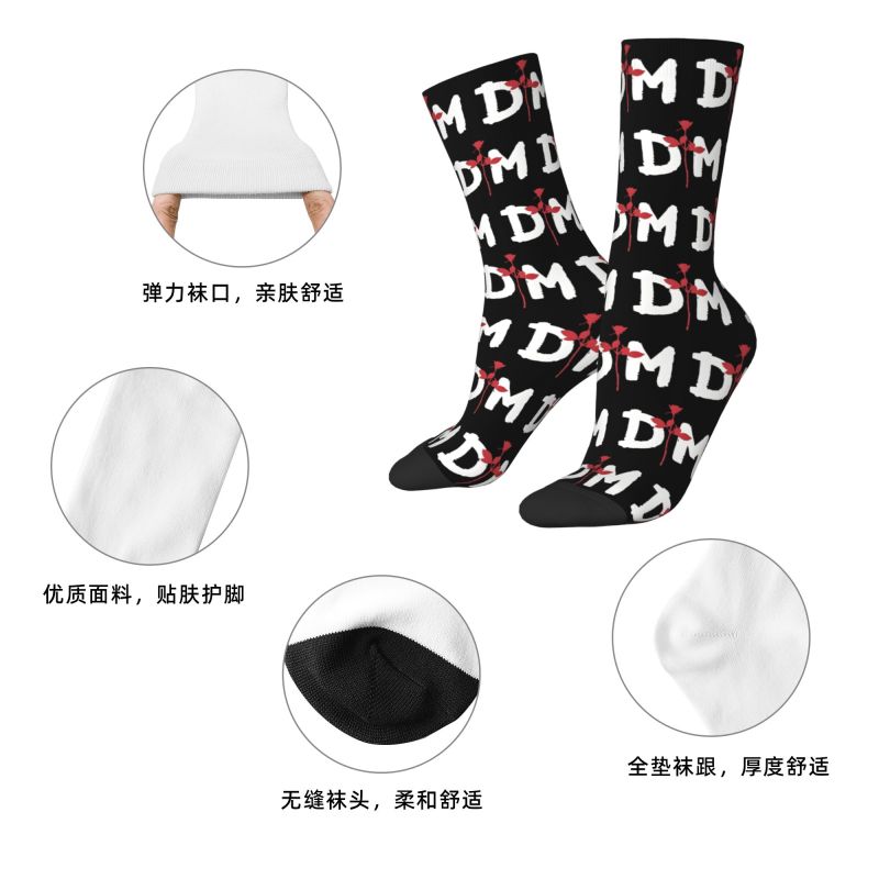 Custom Depeche Mode Mens Crew  - Dress Sock Men incelemesi ve fiyatı