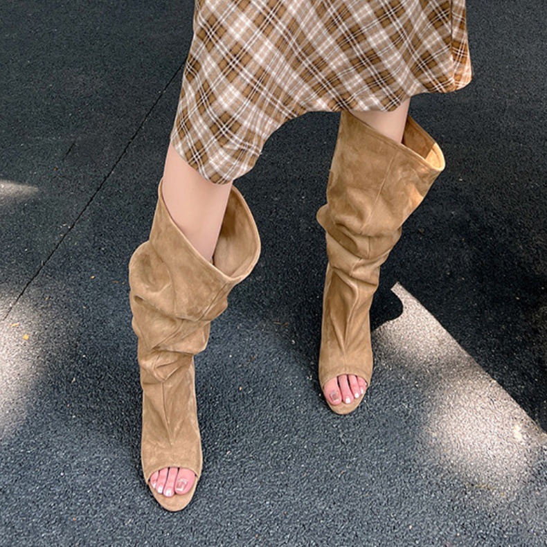 AIYKAZYSDL Strange Wedge Heel  - Boot Sock Slouchy incelemesi ve fiyatı