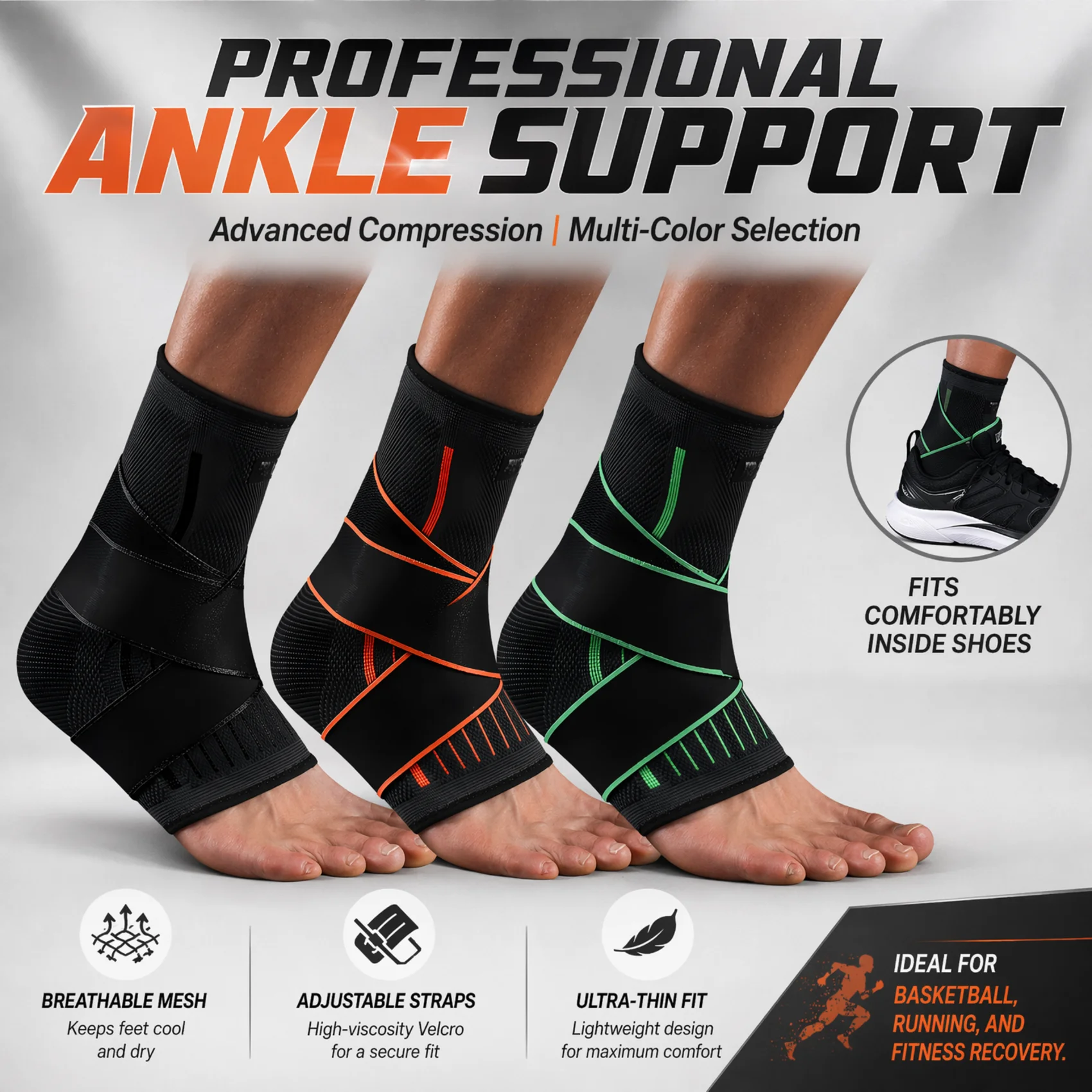 Breathable Compression Ankle B - Ankle Brace Sock incelemesi ve fiyatı