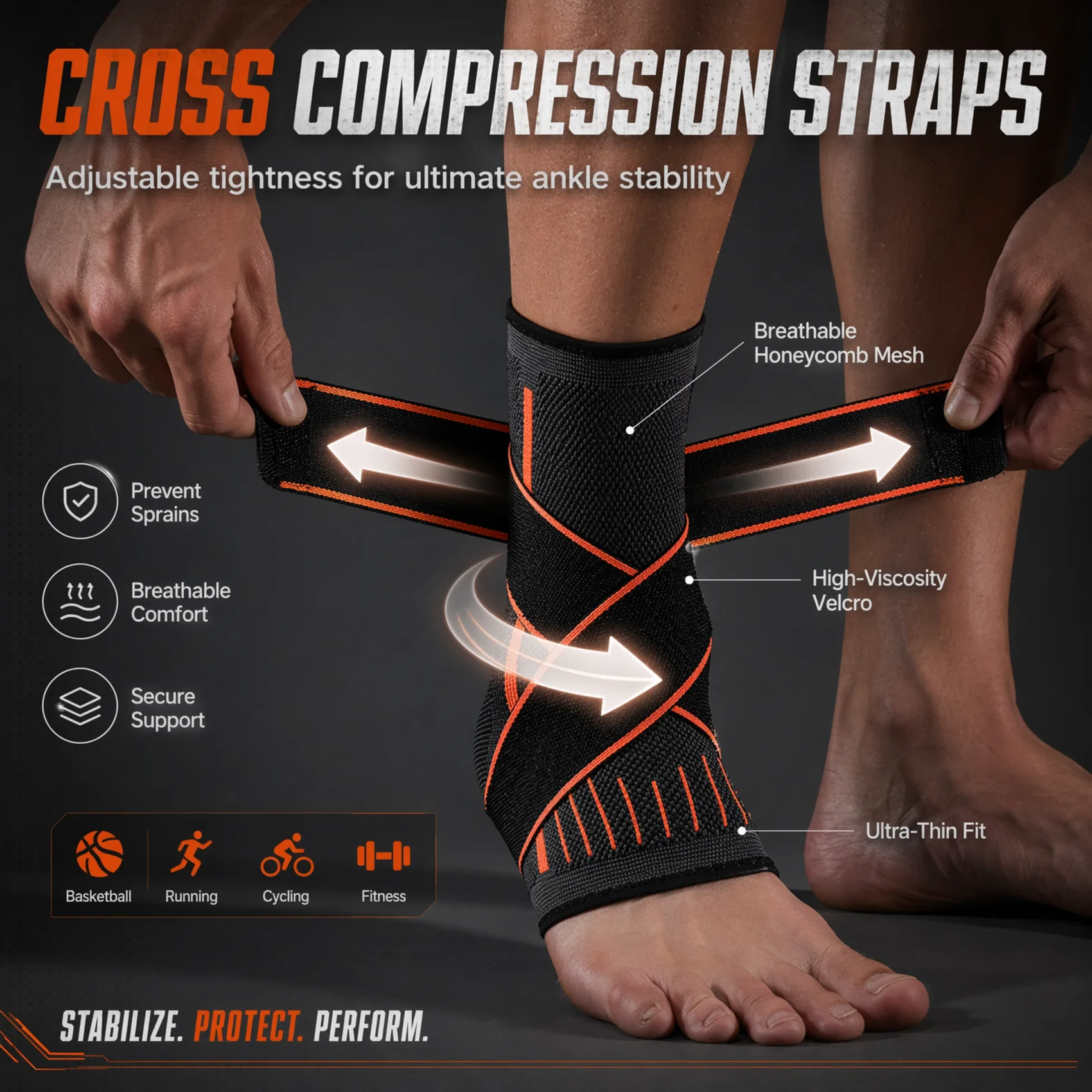 Breathable Compression Ankle B - Ankle Brace Sock incelemesi ve fiyatı