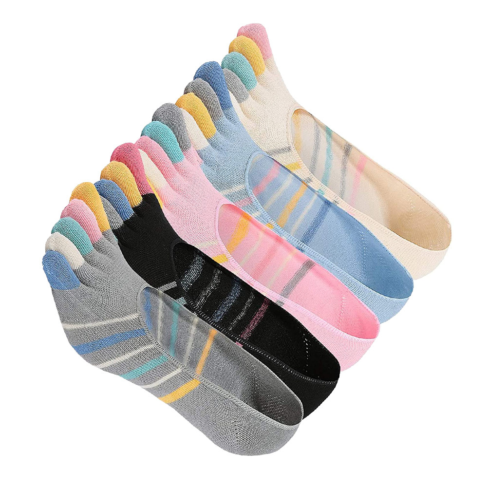 5 Pairs Yoga Five Finger Socks - Invisibility Sock Loafer incelemesi ve fiyatı