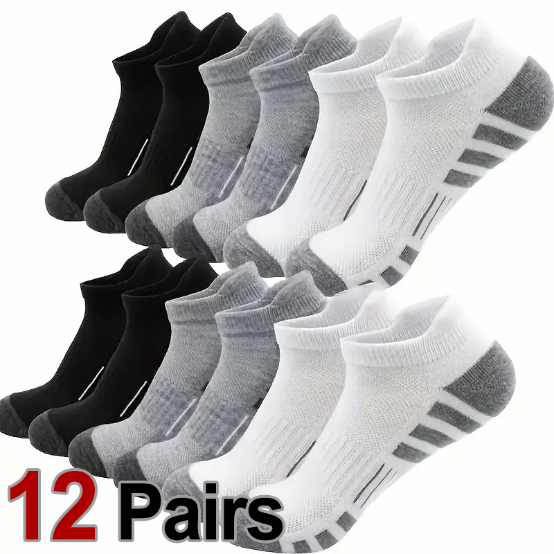 12 Pairs Men Breathable Sports - Ankle Brace Sock incelemesi ve fiyatı