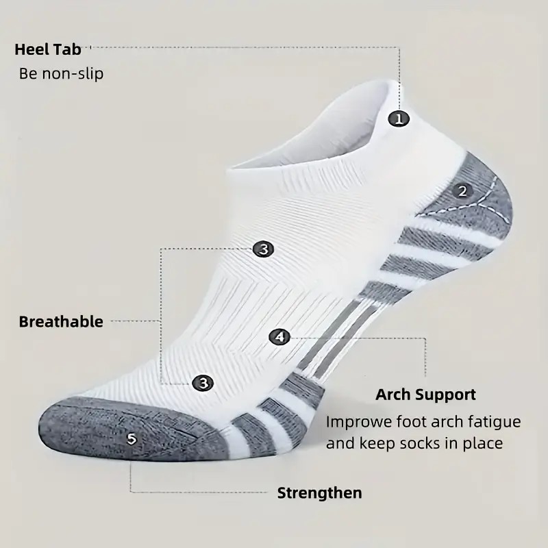 12 Pairs Men Breathable Sports - Ankle Brace Sock incelemesi ve fiyatı