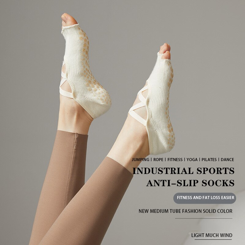 Ladies Yoga Socks Non Slip Gri - Grip Sock Yoga incelemesi ve fiyatı