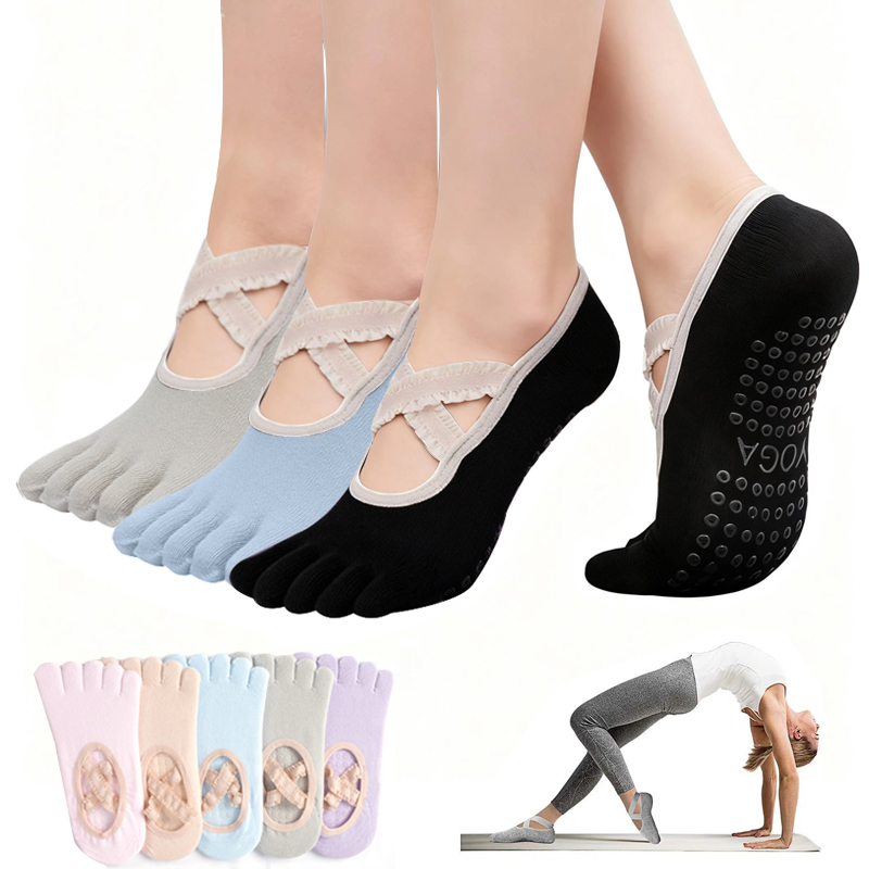 Ladies Non-Slip Pilates Socks  - Grip Sock Yoga incelemesi ve fiyatı