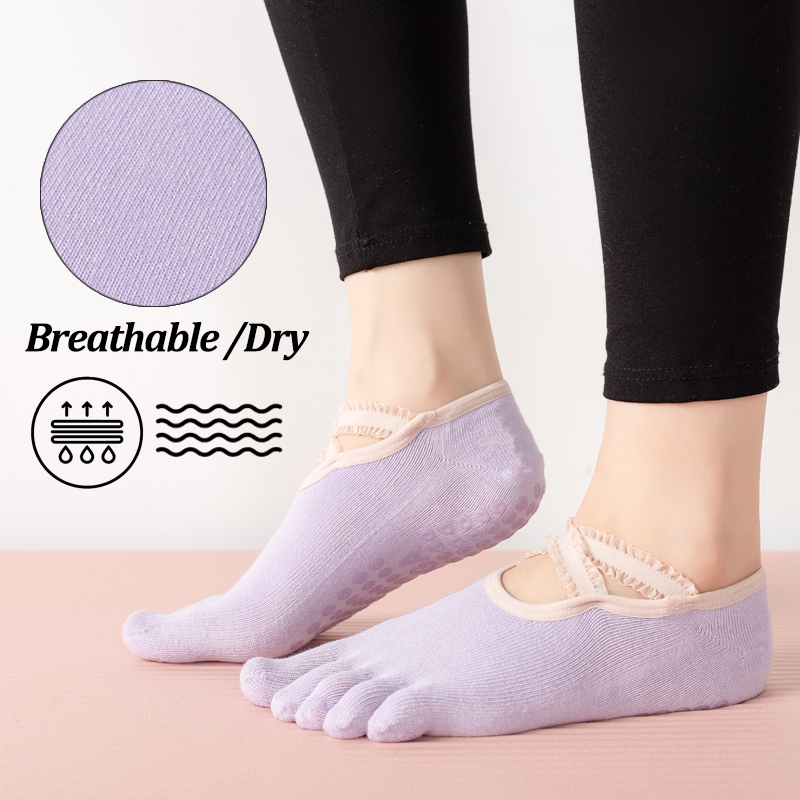 Ladies Non-Slip Pilates Socks  - Grip Sock Yoga incelemesi ve fiyatı