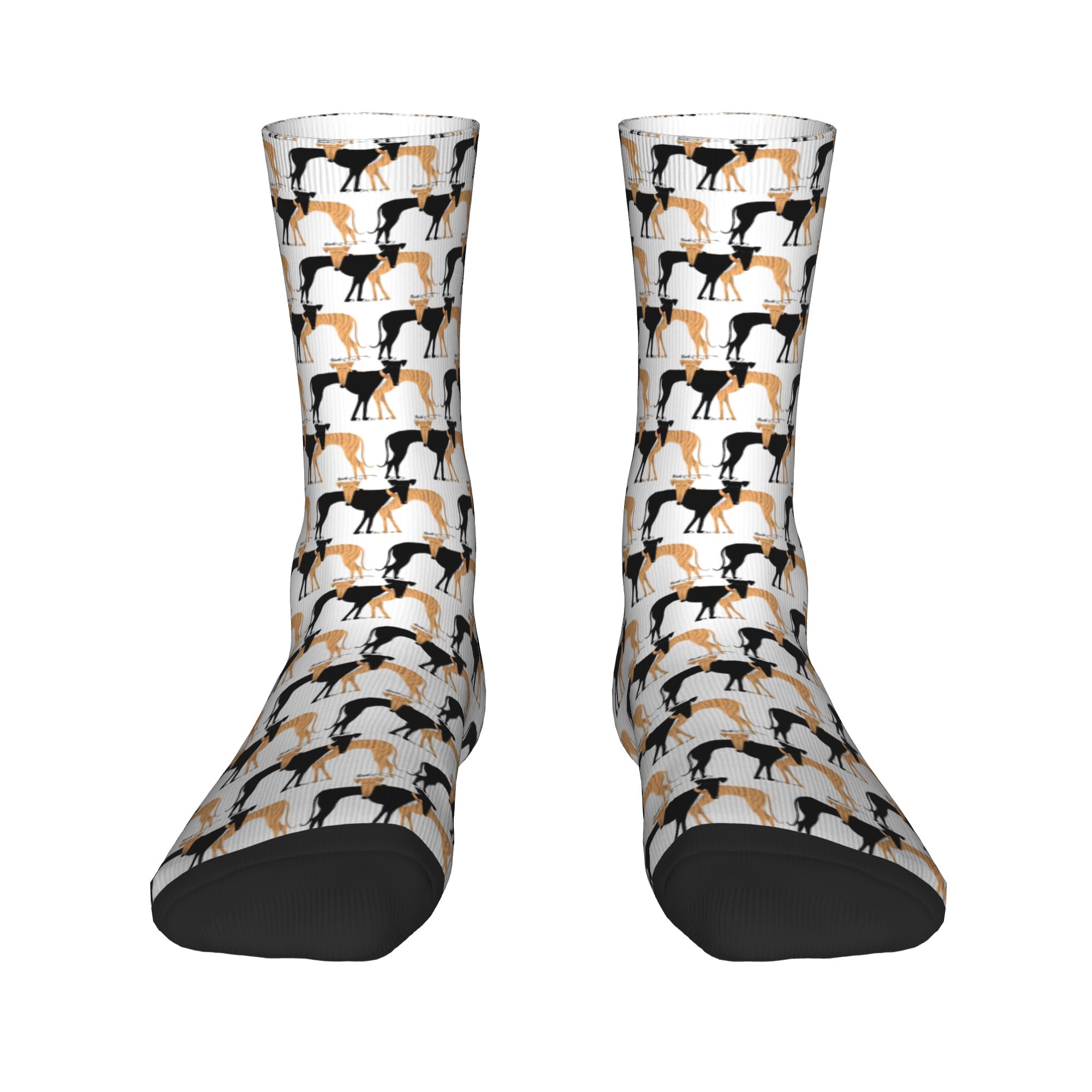 Custom Cute Mens Greyhound Dog - Dress Sock Men incelemesi ve fiyatı