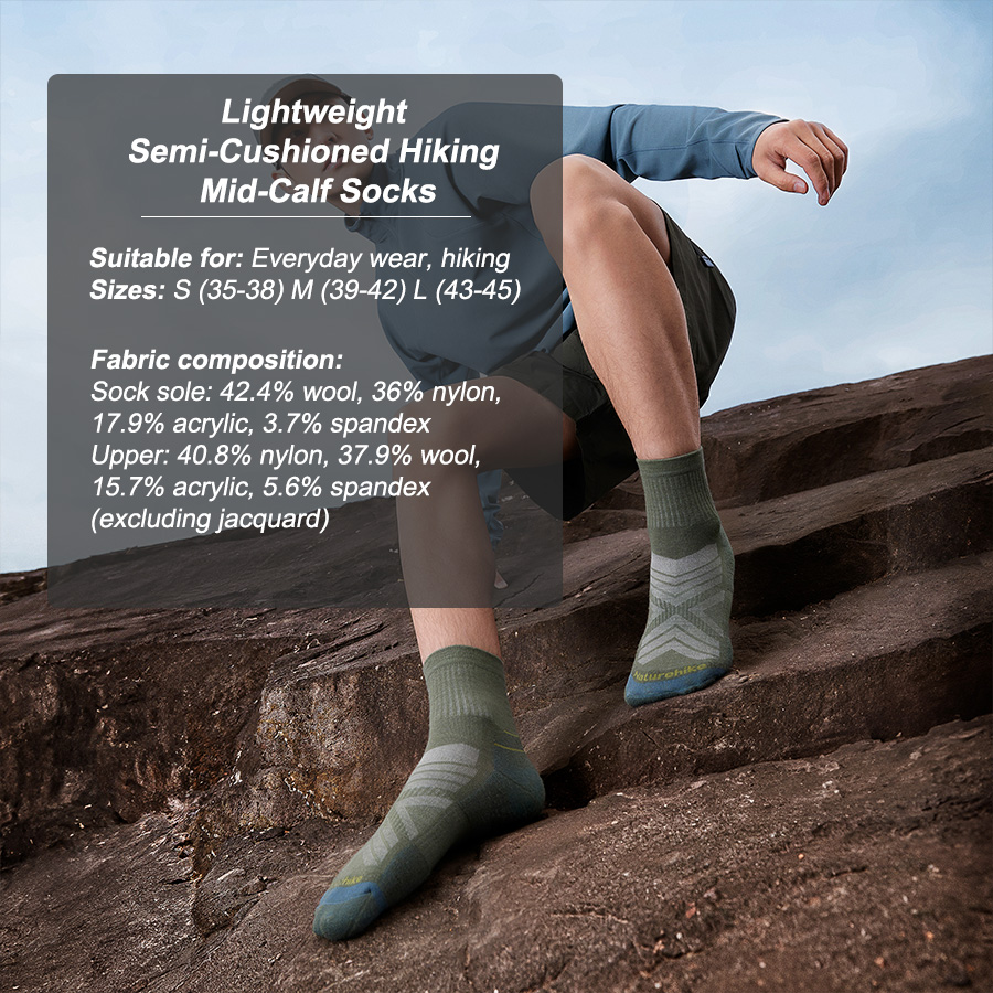 Naturehike Sport Socks Man Soc - Wool Hiking Sock incelemesi ve fiyatı
