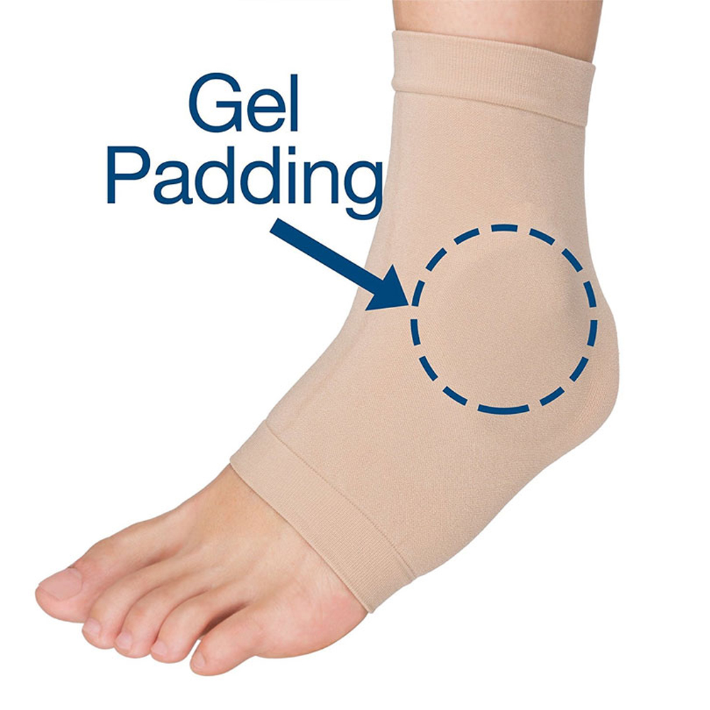 1Pair Boot Bumper Gel Pad Slee - Ankle Brace Sock incelemesi ve fiyatı