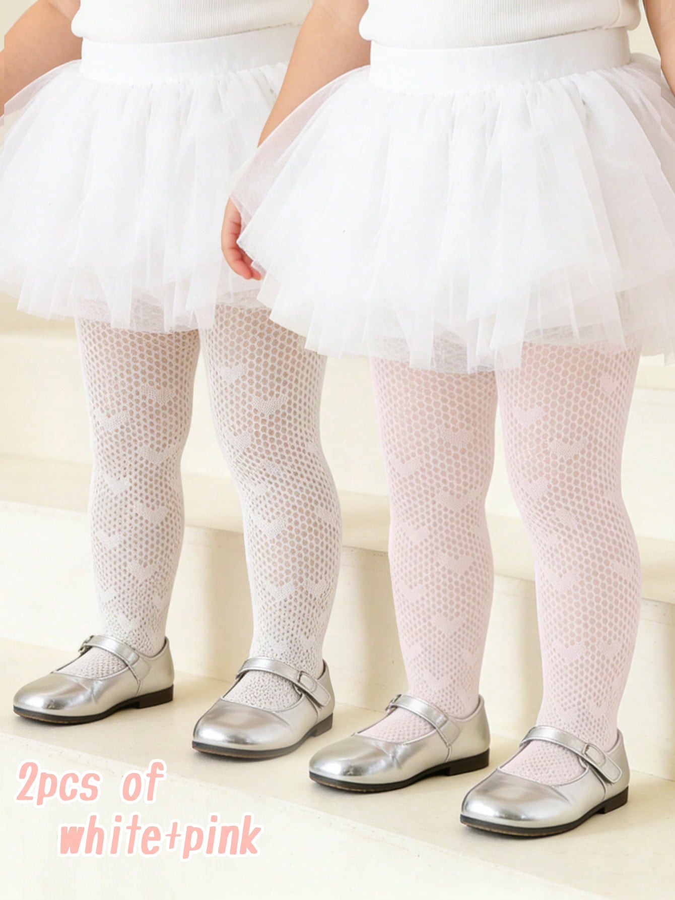 2Pcs Toddler Girls Heart Patte - Tights Pantyhose Sheer incelemesi ve fiyatı