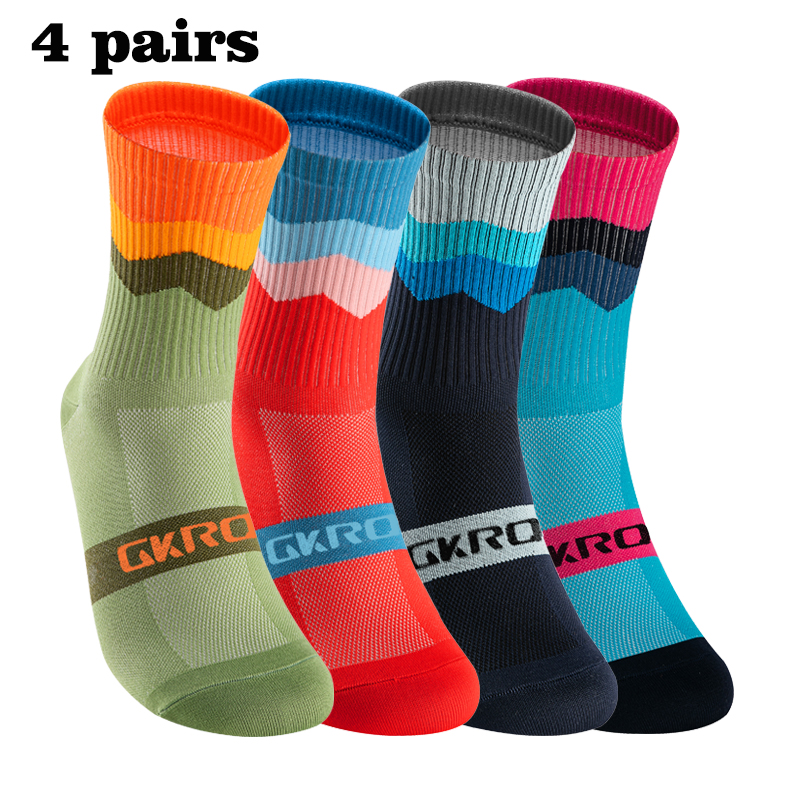 GKRQ 4 Pairs Bike Socks Men Nu - Compression Sock Medical incelemesi ve fiyatı