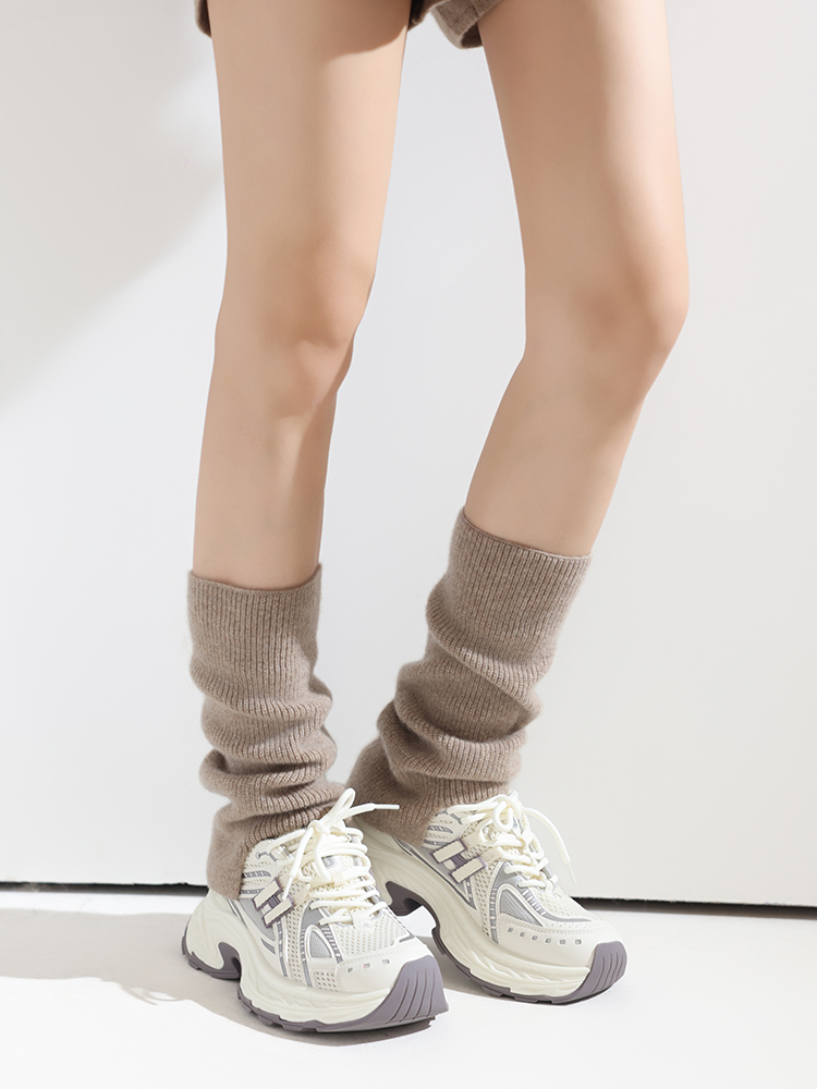 100% Pure Cashmere Leg Warmers - Boot Sock Slouchy incelemesi ve fiyatı