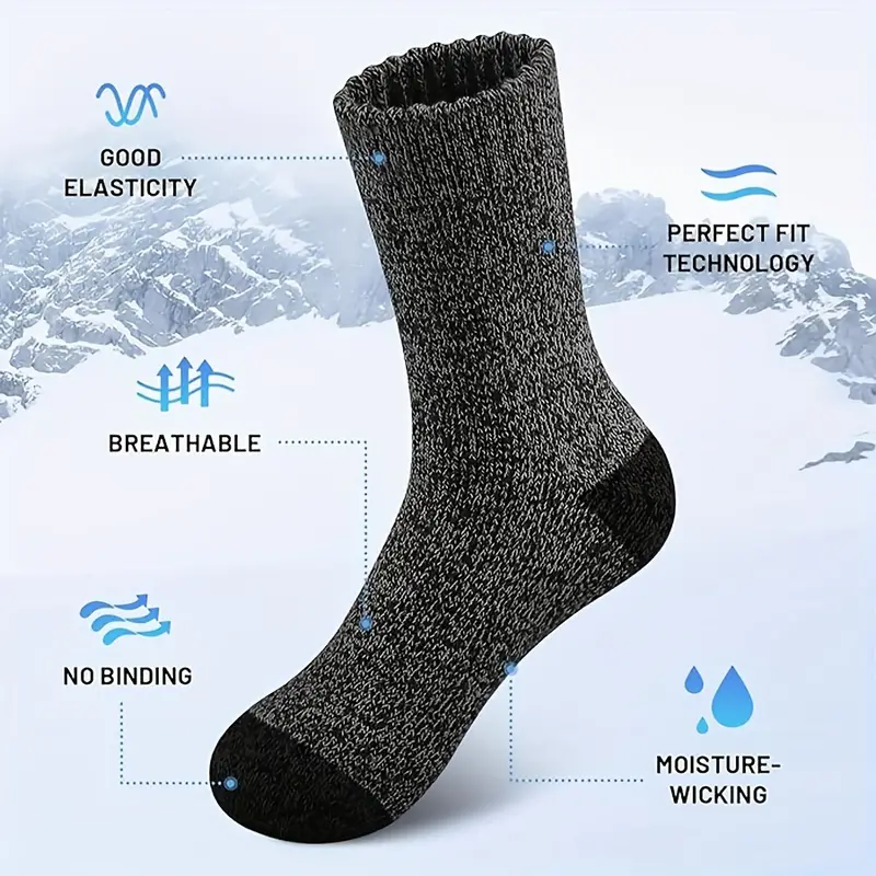 5 Pairs Merino Wool Socks For  - Wool Hiking Sock incelemesi ve fiyatı