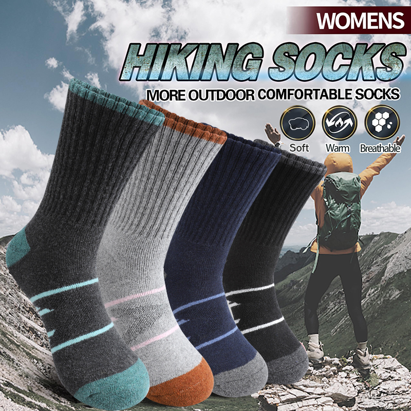 4Pairs Winter Women Mid Tube S - Wool Hiking Sock incelemesi ve fiyatı