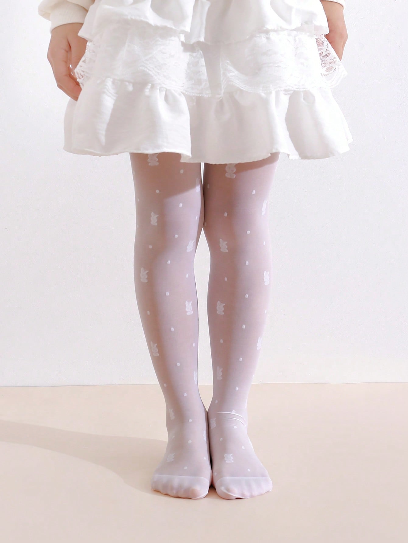 2Pack Toddler Girl Rabbit Prin - Tights Pantyhose Sheer incelemesi ve fiyatı