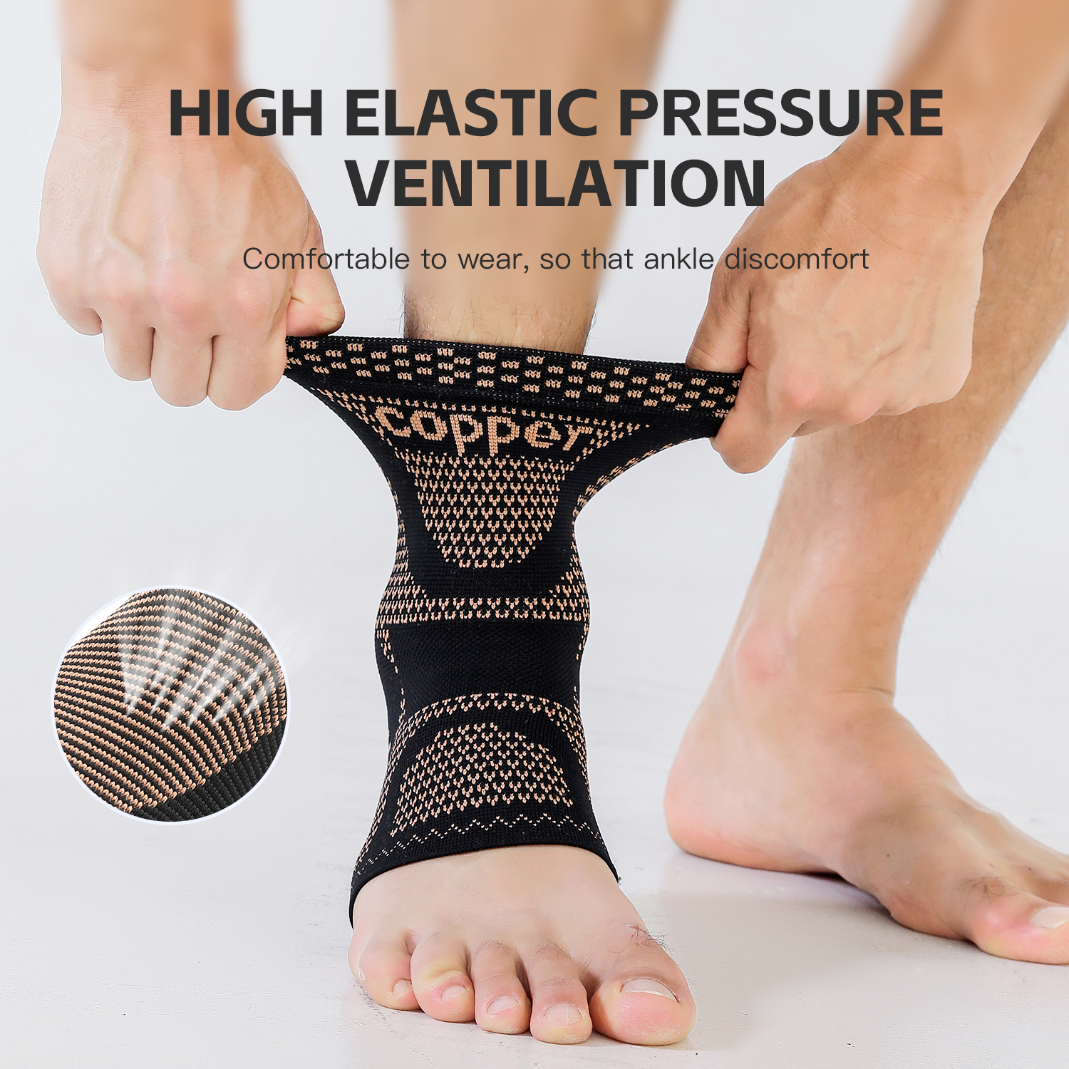 1/2 piece Copper Ankle Brace,I - Ankle Brace Sock incelemesi ve fiyatı