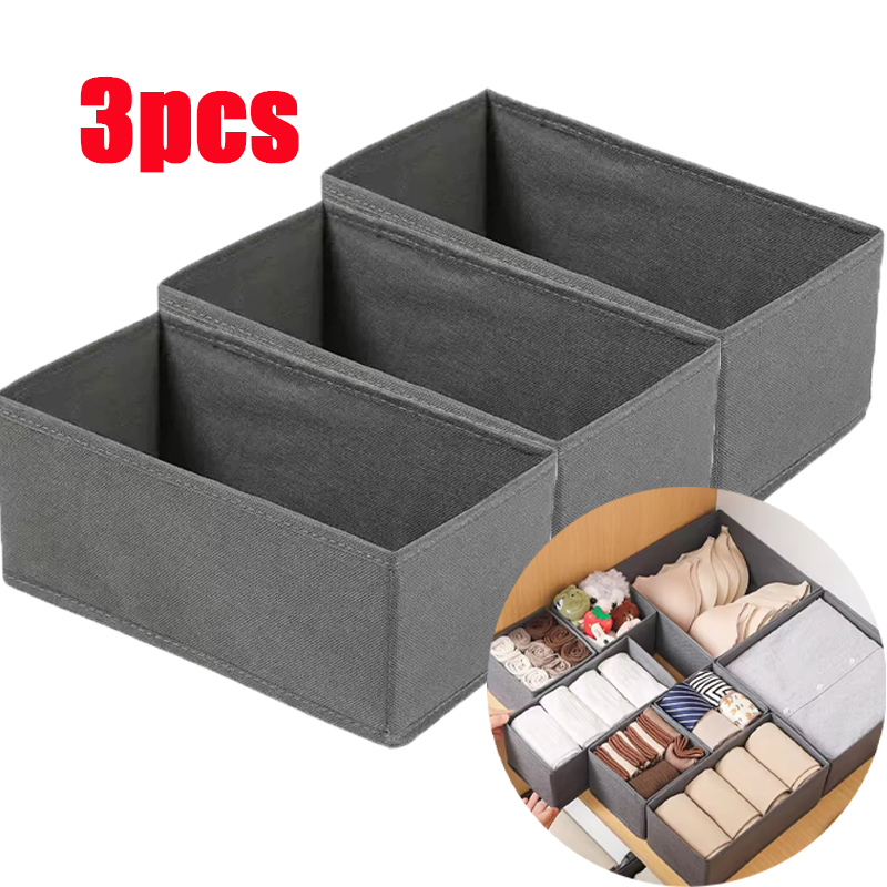 3PC Fabric Underwear Storage B - Sock Organizer Tray incelemesi ve fiyatı