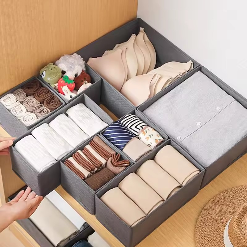 3PC Fabric Underwear Storage B - Sock Organizer Tray incelemesi ve fiyatı