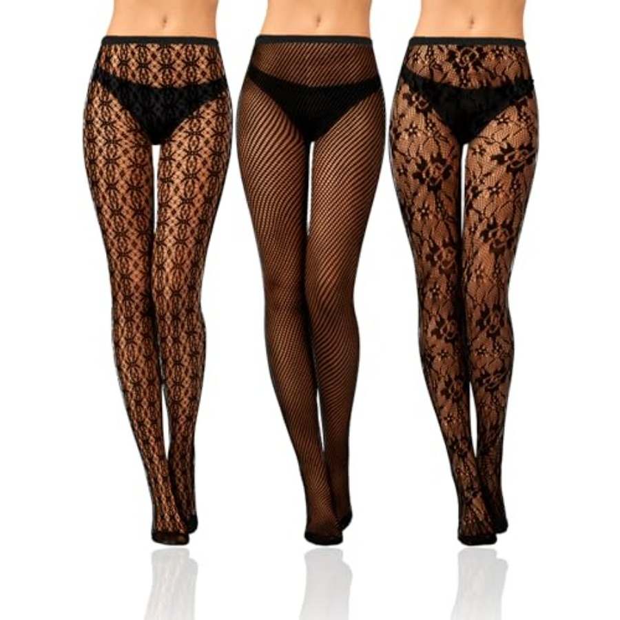 Bencailor 3 Pairs Women Rhines - Fishnet Stocking Women incelemesi ve fiyatı
