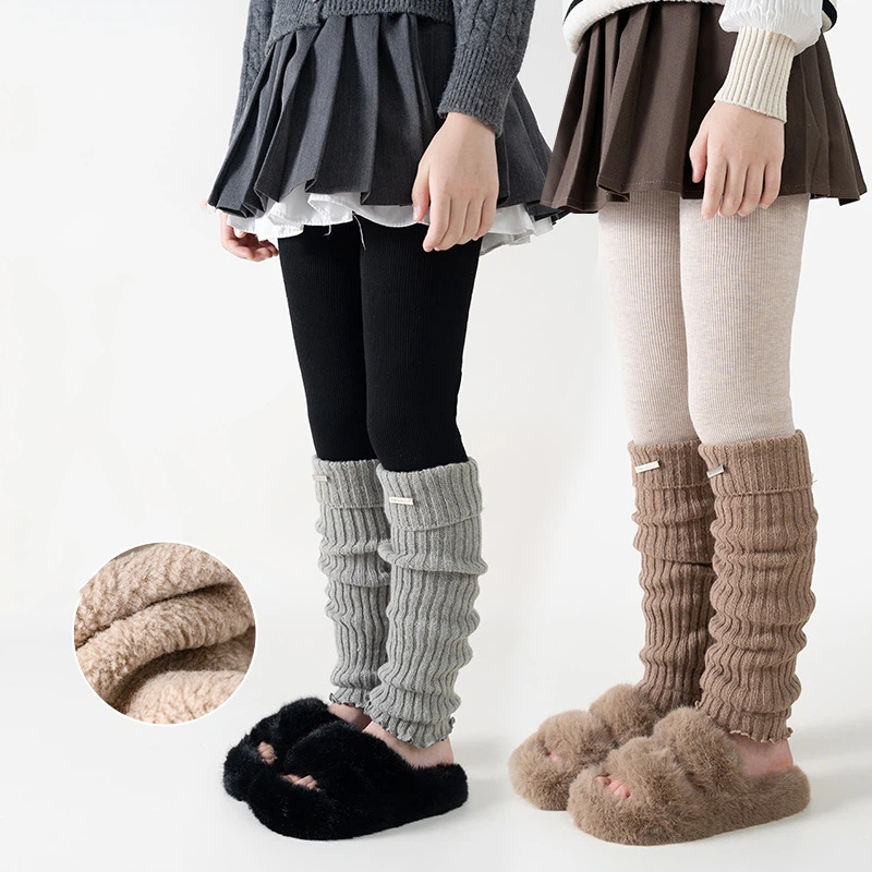Kids Thermal Thickened Legging - Boot Sock Slouchy incelemesi ve fiyatı