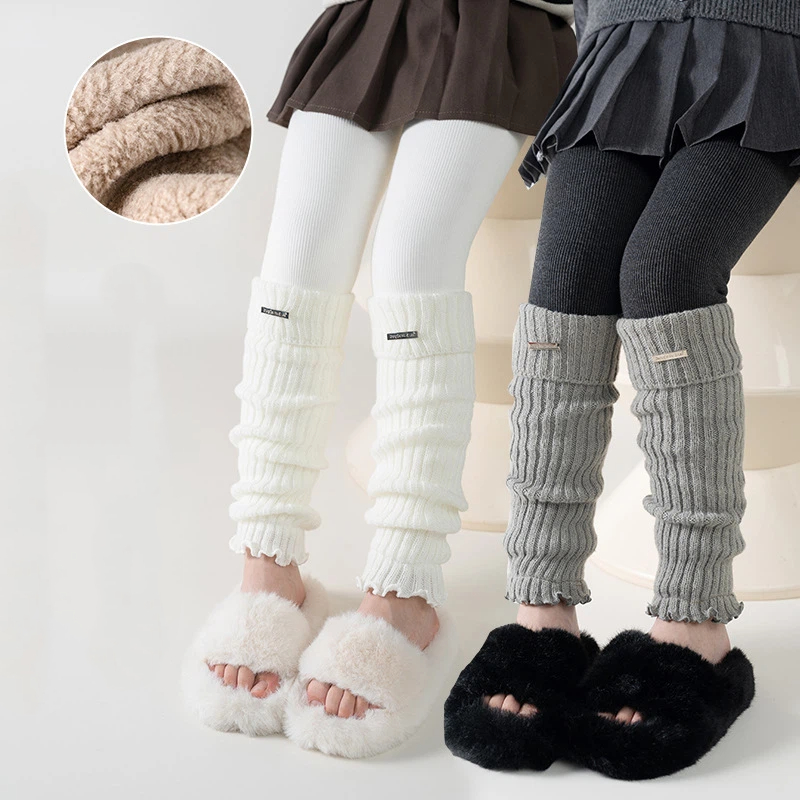 Kids Thermal Thickened Legging - Boot Sock Slouchy incelemesi ve fiyatı