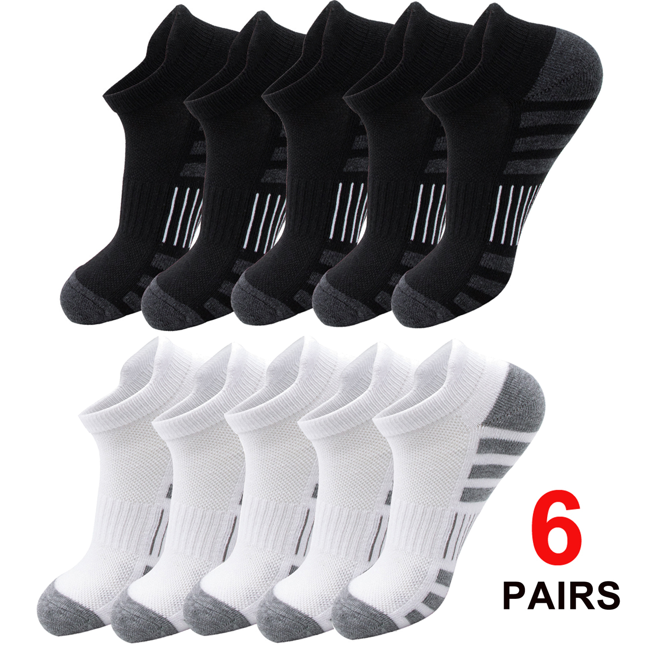 6/24 Pairs Cushioned Breathabl - Athletic Sock Cushion incelemesi ve fiyatı