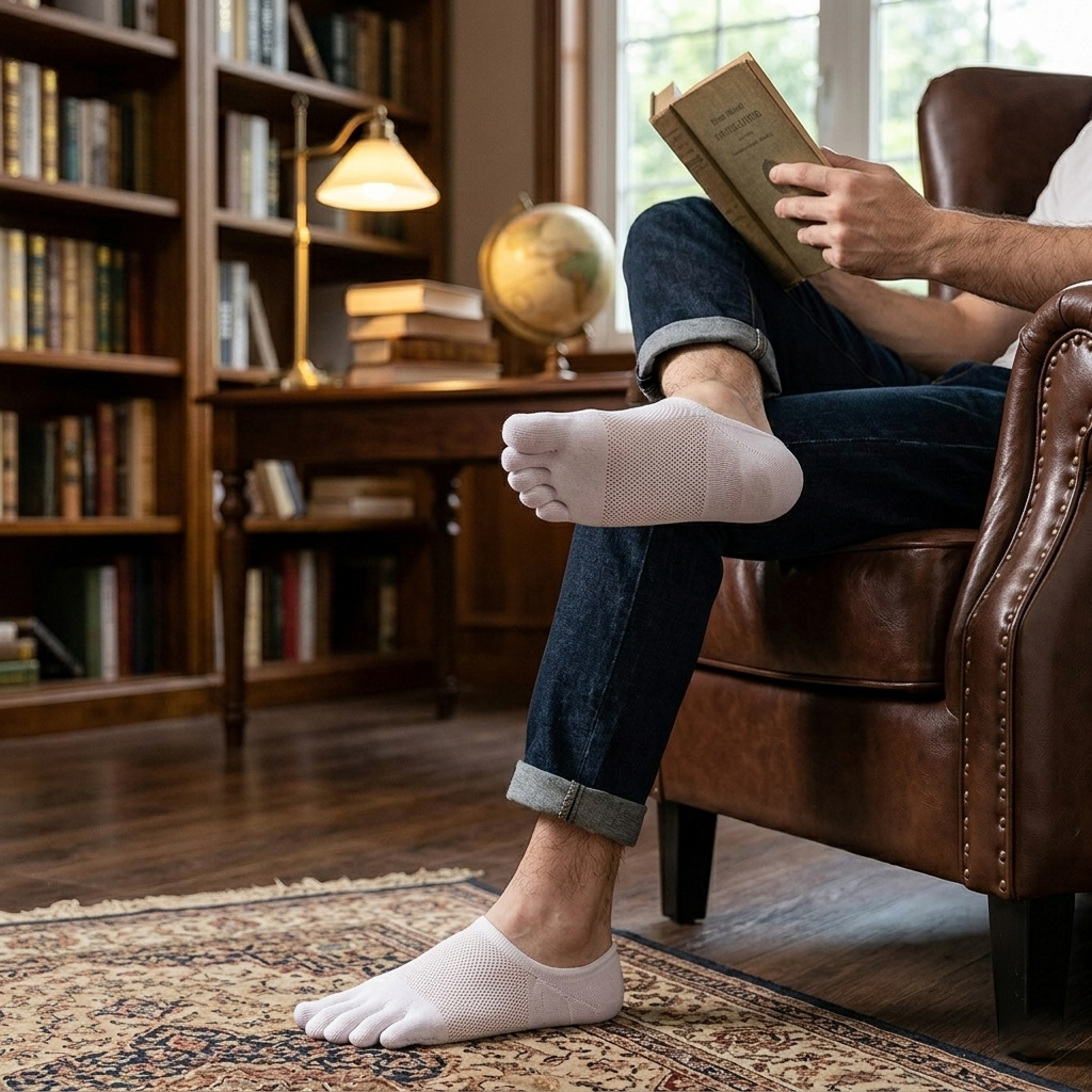 1/3/4 Pairs,Unisex Cotton Five - Toe Sock Split incelemesi ve fiyatı