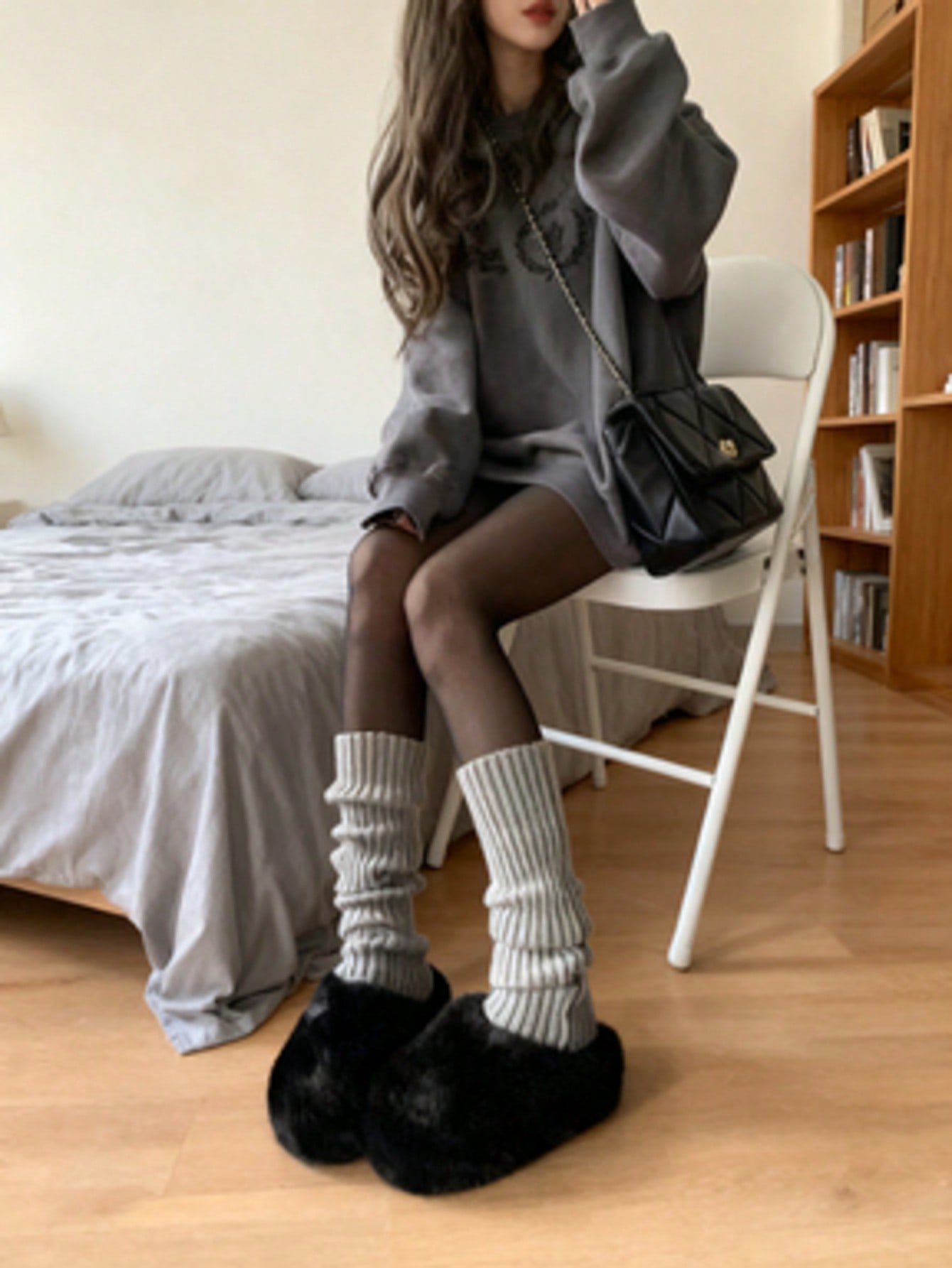2pcs 70cm Extended Leg Warmers - Boot Sock Slouchy incelemesi ve fiyatı