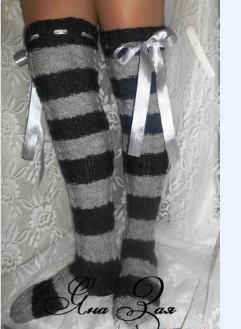 Women Thigh-high Knit Stocking - Thigh High Sock Stay Up incelemesi ve fiyatı