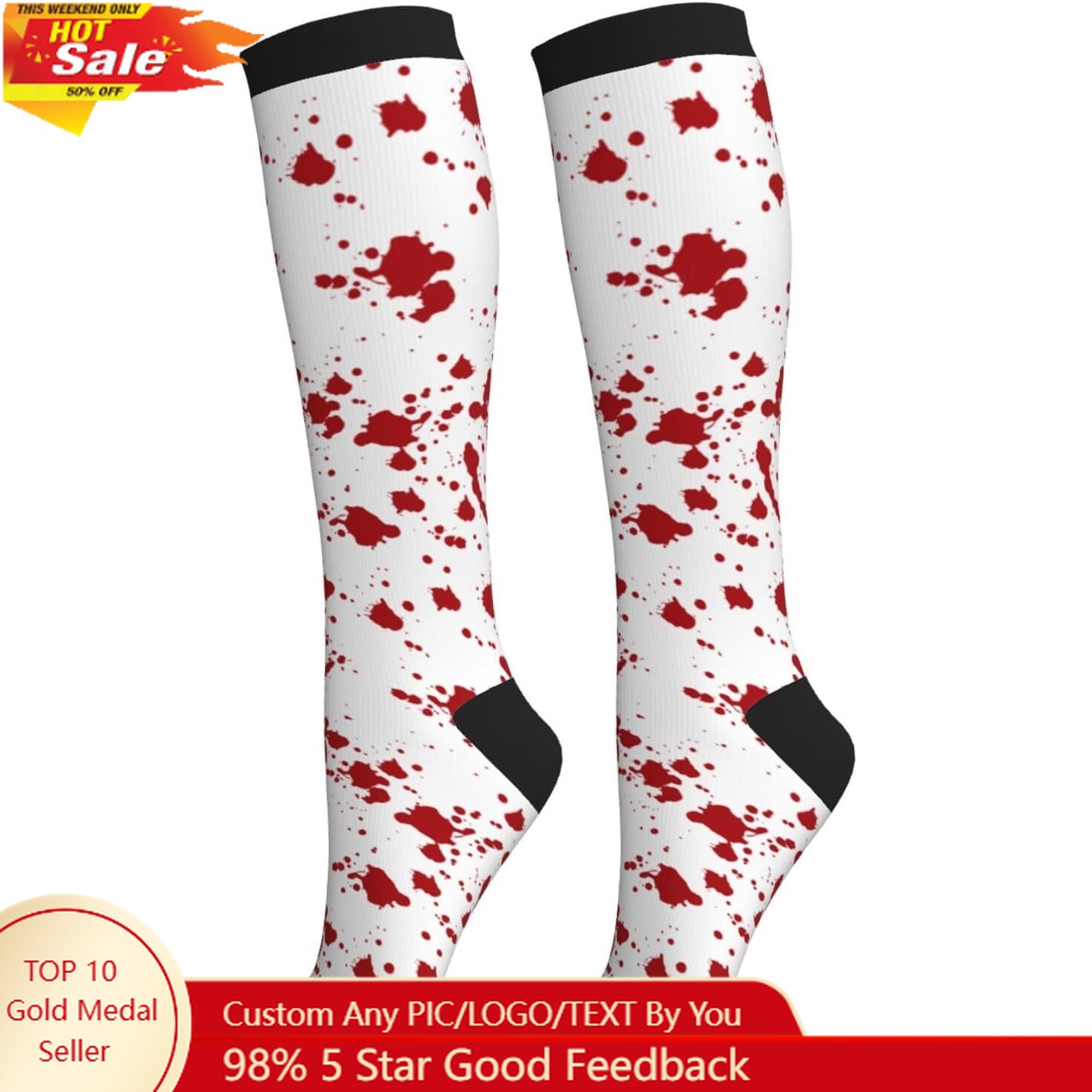 Compression Socks Calf Knee Hi - Knee High Sock Women incelemesi ve fiyatı