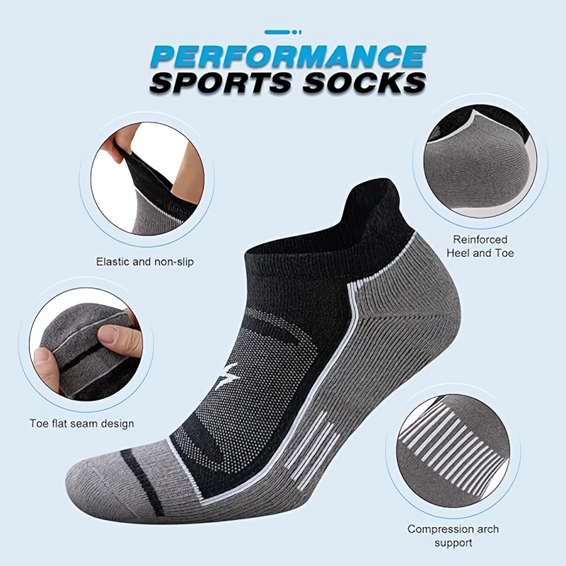 6 Pack Men's Athletic Socks Th - Athletic Sock Cushion incelemesi ve fiyatı