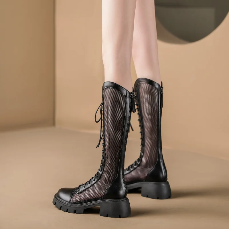 Women Summer Knee-high Mesh Hi - Knee High Sock Women incelemesi ve fiyatı