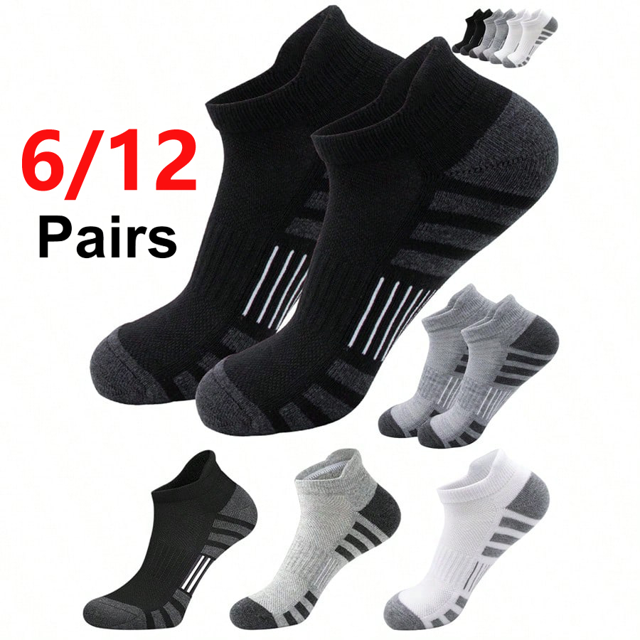 6/24 Pairs Cushioned Breathabl - Athletic Sock Cushion incelemesi ve fiyatı