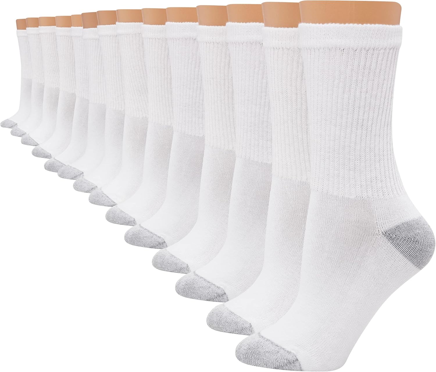 Women's Moisture-Wicking Cushi - Cotton Crew Sock Pack incelemesi ve fiyatı