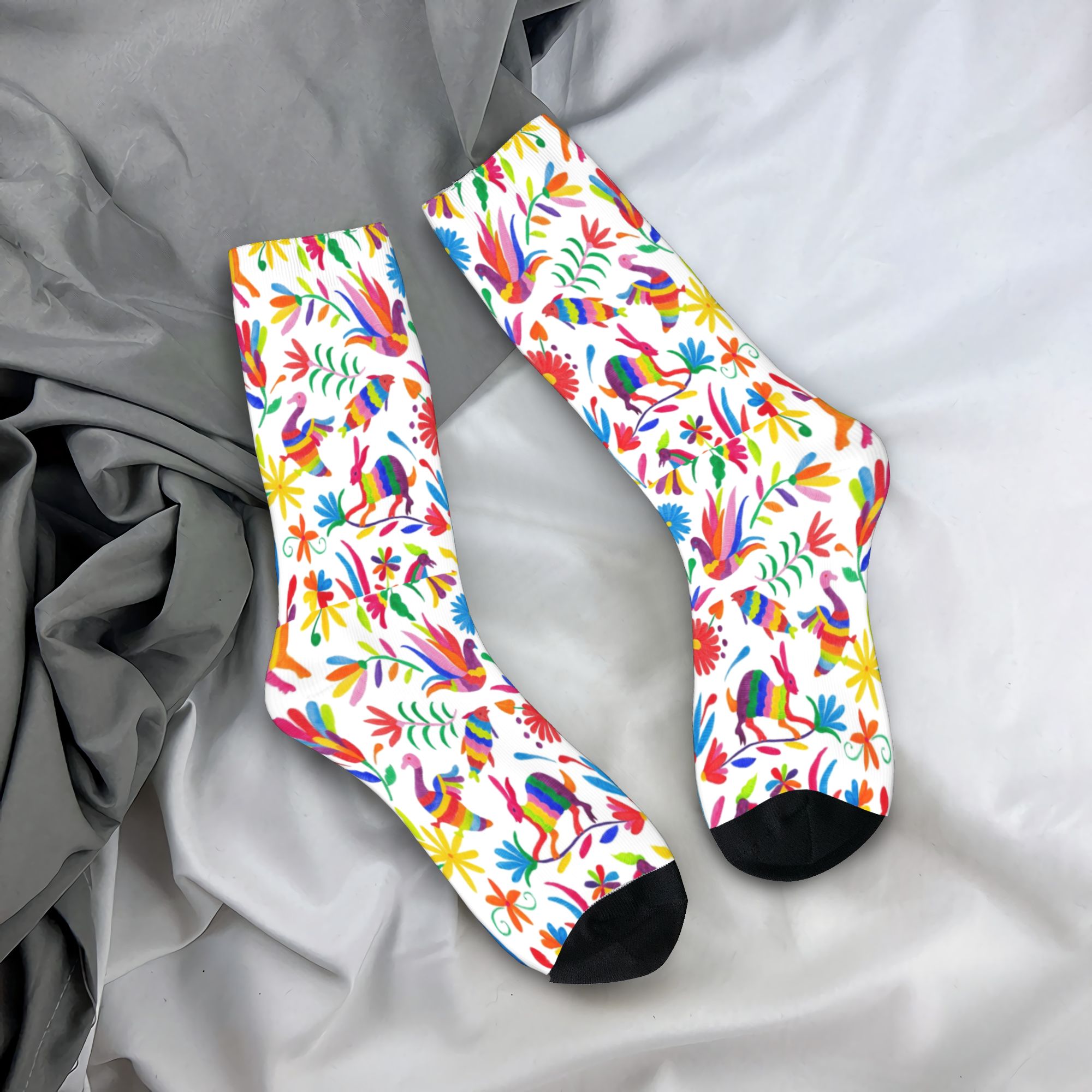 Custom Otomi Folk Mexican Art  - Dress Sock Men incelemesi ve fiyatı