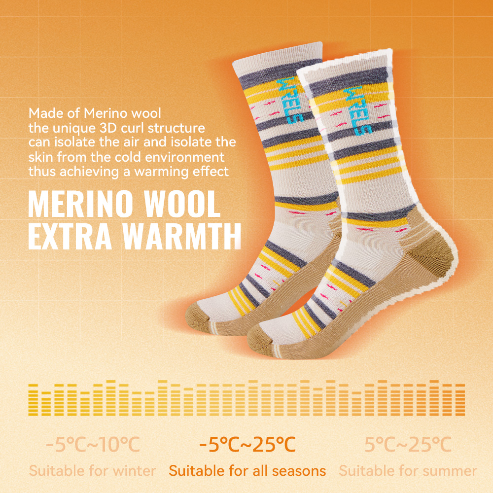 WRELS 1/2/3pairs Merino Wool S - Wool Hiking Sock incelemesi ve fiyatı